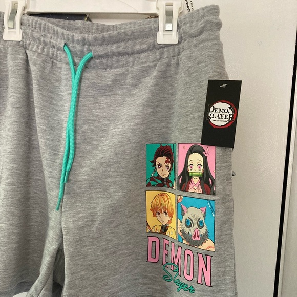 Demon Slayer Shorts Kimetsu No Yaiba Shorts Nezuko Tanjiro Zenitsu RARE SHORTS - Picture 7 of 7